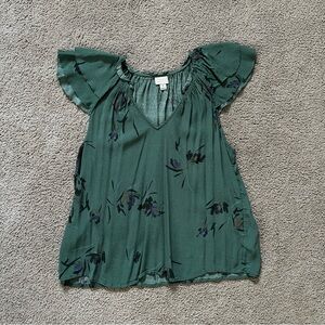 A New Day Cap Sleeve Blouse